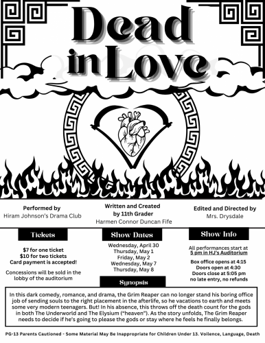 Dead in Love Flyer